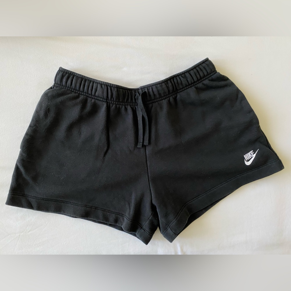Nike Black Club Fleece Shorts
